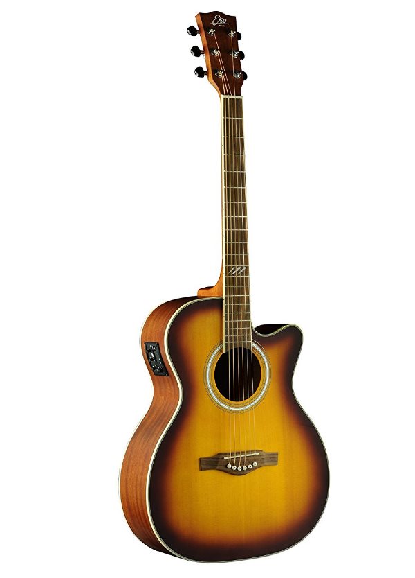 CHITARRA ACUSTICA ELETTRIFICATA EKO TRI 018 CW EQ HONEY BURST
