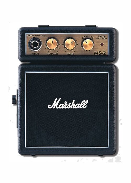 Marshall - MS-2 Micro Amp a Batteria Nero
