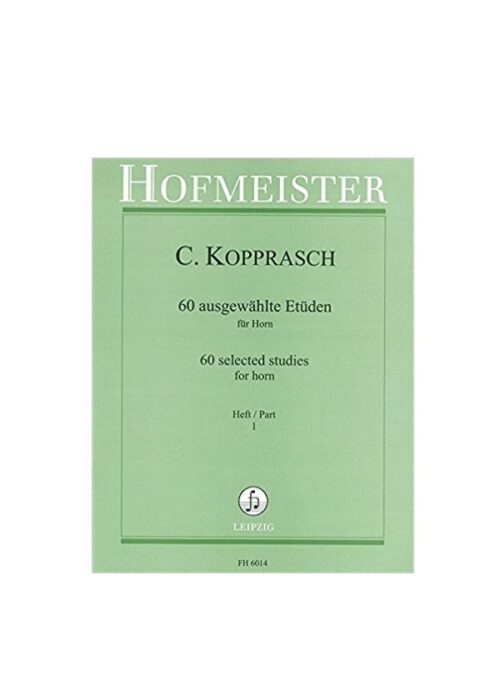 Kopprasch : 60 select studies for horn  parte 1 Hofmeister FH6014