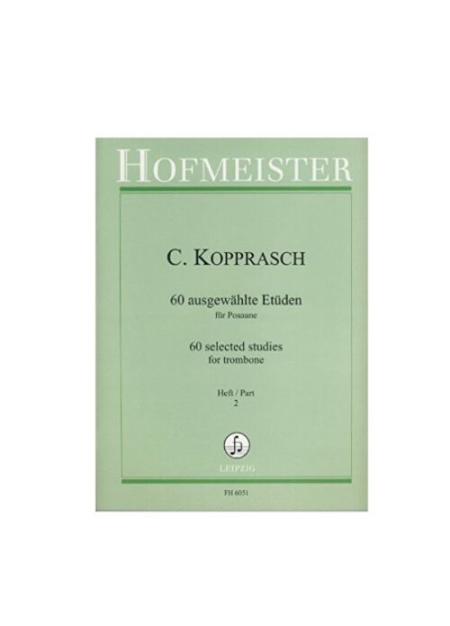 Kopprasch : 60 select studies for trombone parte 2 Hofmeister FH6051