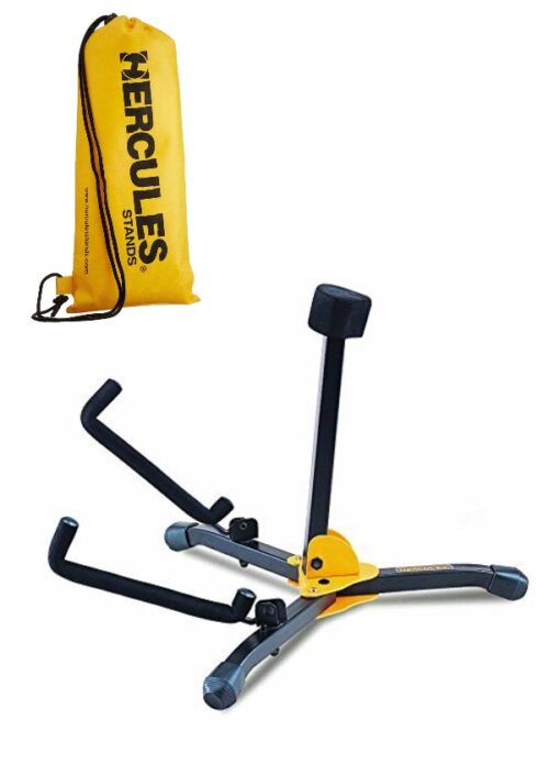 Supporto stand richiudibile per chitarra acustica Hercules gs401bb con bag