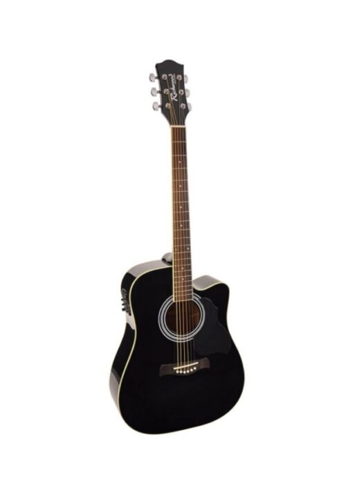 Chitarra acustica elettrificata Richwood rd12ce bk