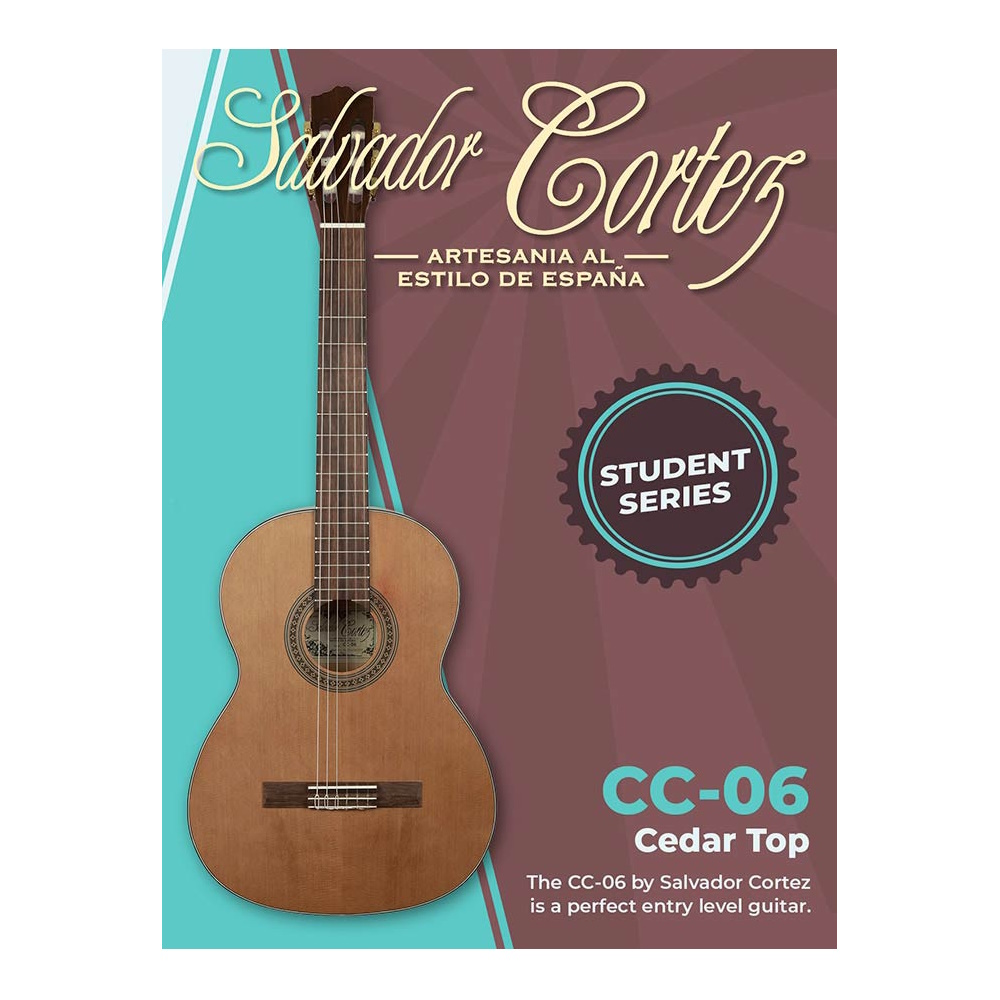 CHITARRA CLASSICA SALVADOR CORTEZ CC-06 - immagine 5