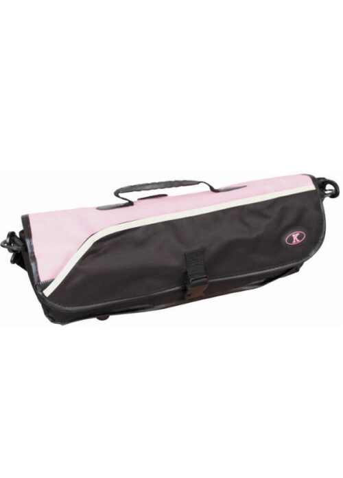 Copri astuccio rosa e nero per flauto traverso KACE COVER