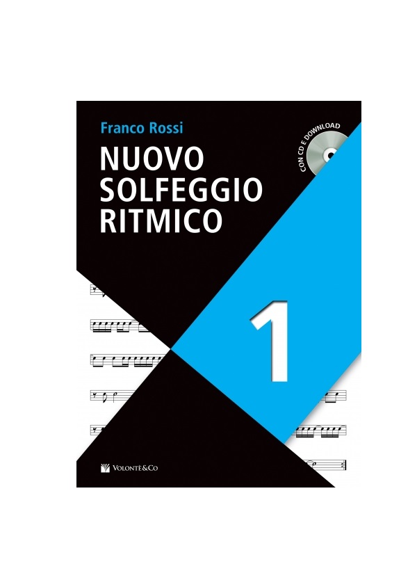 Franco Rossi Nuovo Solfeggio Ritmico Volume 1 Ed. Volonte' MB699