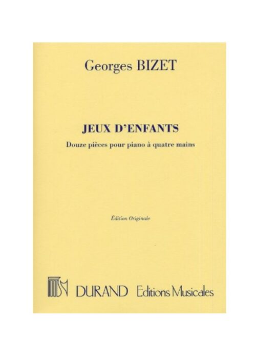 Bizet jeux d'enfants pianoforte a 4 mani