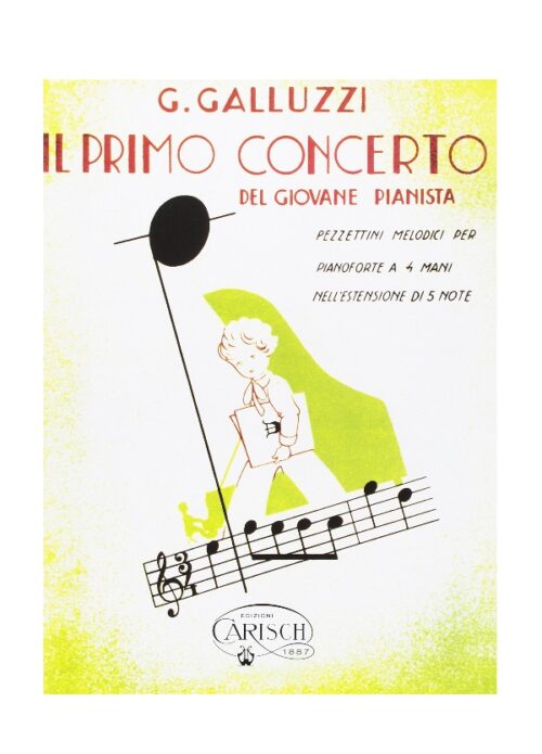 Galluzzi il primo concerto del giovane pianista per pianoforte a 4 mani