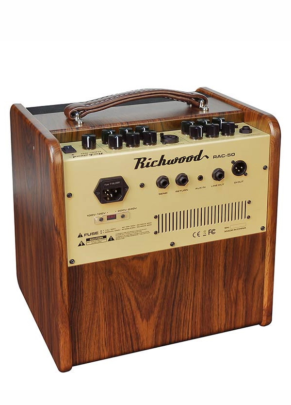 Amplificatore per chitarra acustica classica Richwood rac-50 watt