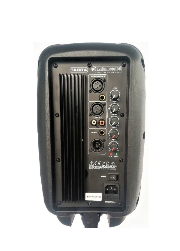 Cassa acustica amplificata TECHNOSOUND TA08A 150 WATT - immagine 2