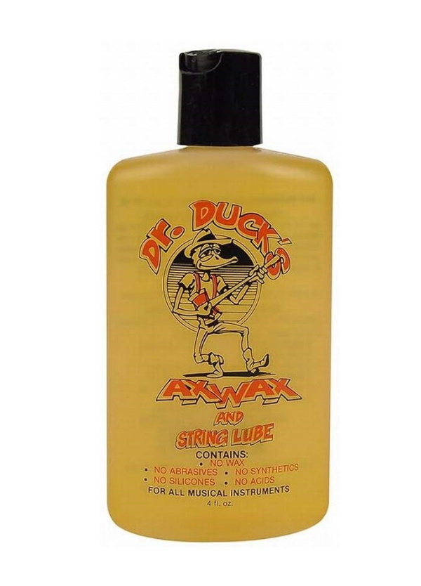 Olio lubrificante detergente per chitarra DR.DUCK'S AXWAX