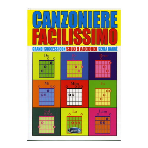 Canzoniere facilissimo per chitarra Carisch