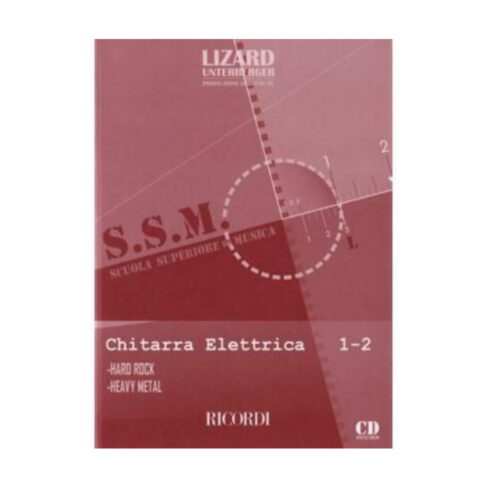 Mellner Di Dio metodo per chitarra elettrica hard rock heavy metal SSM Lizard volume 1-2