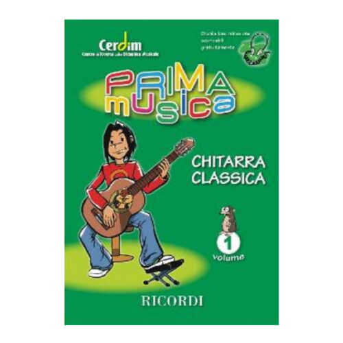 Prima Musica metodo per chitarra classica VOLUME 1 MLR850