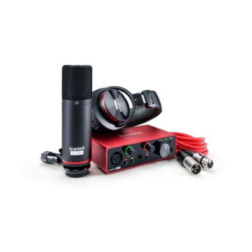 Focusrite Scarlett SOLOSTUDIO scheda audio bundle completo