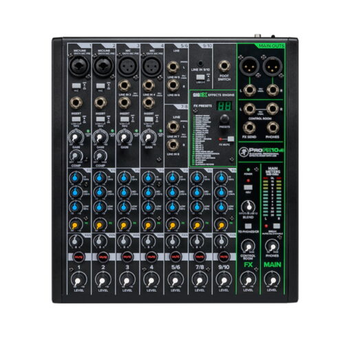 Mixer 10 canali Mackie profx10 v3 con effetti