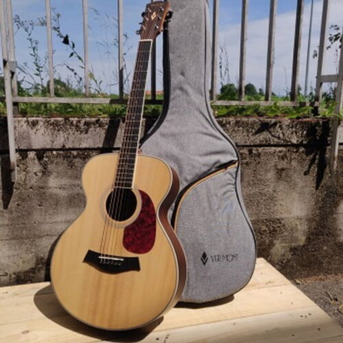Chitarra acustica elettrificata Vermont D300E natural