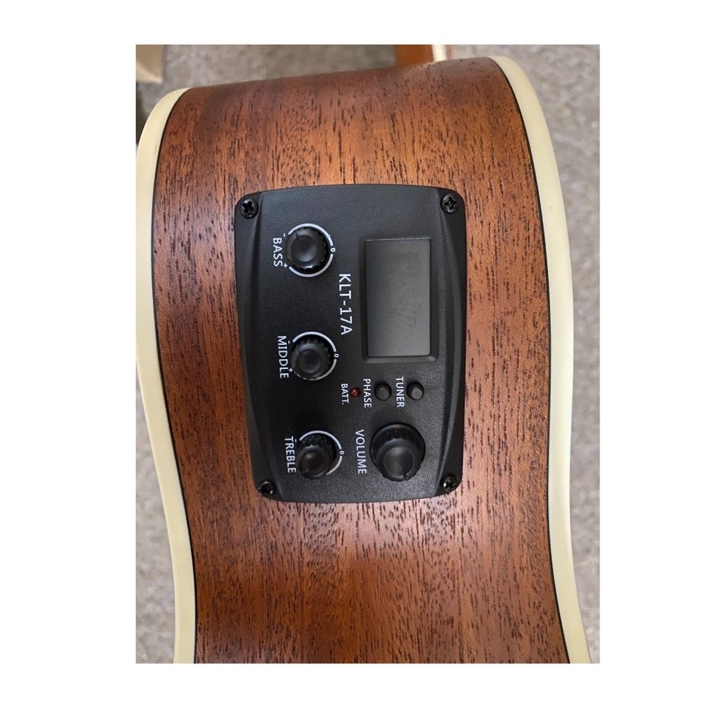 Chitarra acustica elettrificata Vermont F100CE-N natural - immagine 2