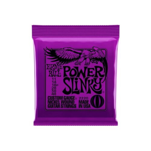 CORDE ERNIE BALL POWER SLINKY 2220 CHITARRA ELETTRICA 11-48