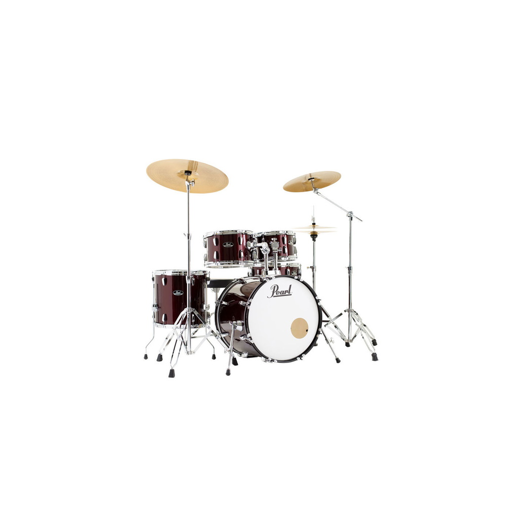 PEARL RS525SBC/C91 Roadshow Wine Red con Hardware e Piatti Sabian
