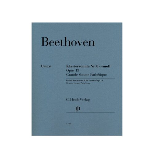 Beethoven PIANO SONATA IN C MINOR 'PATHETIQUE' OP.13 Urtext Ed. Henle Verlag HN1348