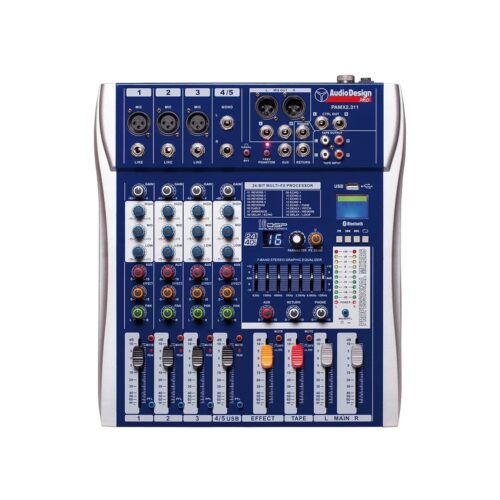 MIXER AUDIO DESIGN PAMX2.311 CON EXF-USB-BT