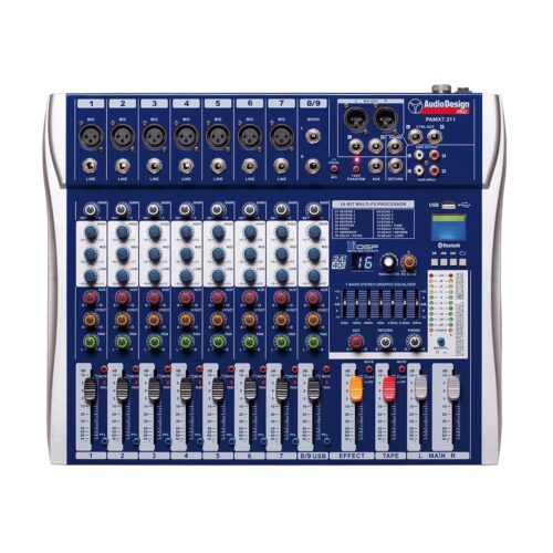 MIXER AUDIO DESIGN PAMX2.711 CON EXF-USB-BT