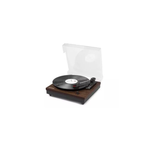 GIRADISCHI FENTON Rp112d Record Player Bt Darkwood
