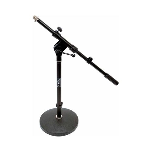 ASTA MICROFONICA BASSA CON BASE IN GHISA QMS010-MBRB