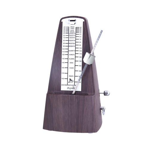 Metronomo piramidale meccanico cherub wsm330w walnut