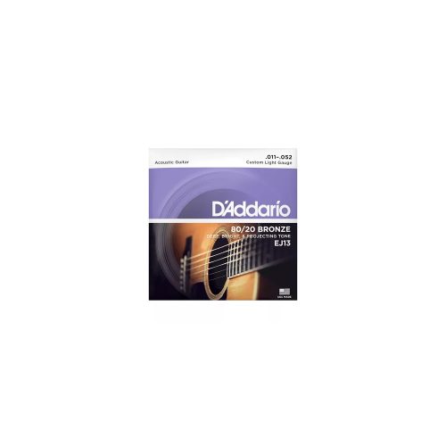 CORDE D'ADDARIO EJ 13 CHITARRA ACUSTICA 011-052