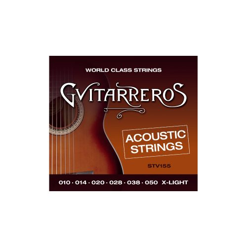 CORDE CHITARRA ACUSTICA GUITARREROS STV155