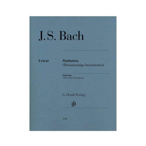 J.S. BACH Sinfonias (Three Part Inventions)
