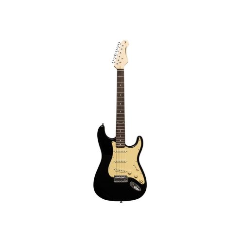 Chitarra elettrica STAGG S Style nera