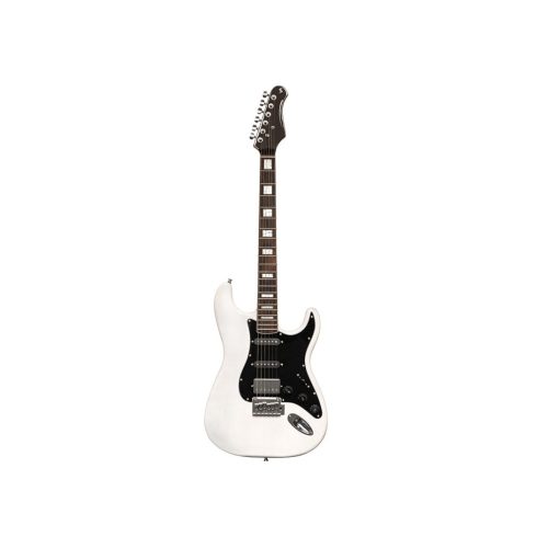 Chitarra elettrica STAGG S Style HSS bianca