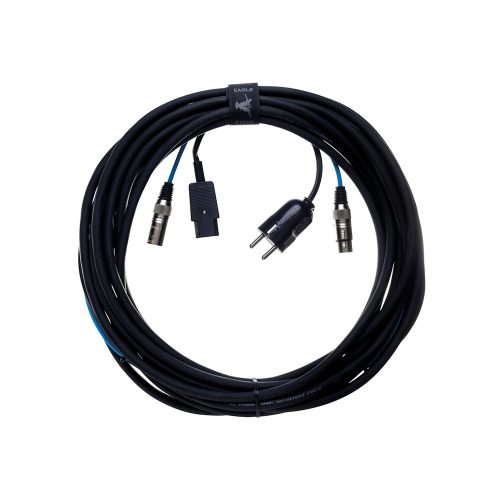 Cavo phono rete – cannon maschio/VDE – cannon femmina/spina schuko BESPECO CPH1000 10MT