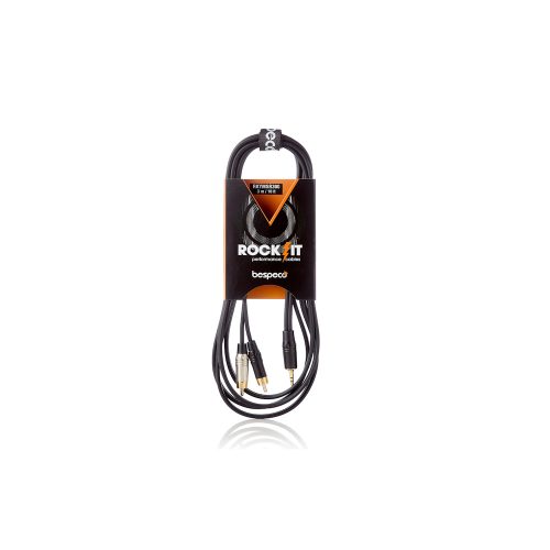 Cavo interlink jack stereo Ø 3,5 mm – 2 x RCA BESPECO RKYMSR300 ROCKIT