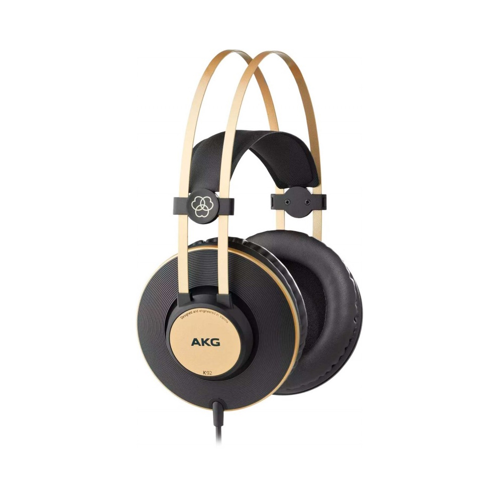 CUFFIA MONITOR OVER-EAR CHIUSE NERE AKG K92