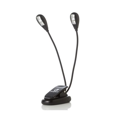 Lampada a LED per leggio con due bracci flessibili BESPECO LL24