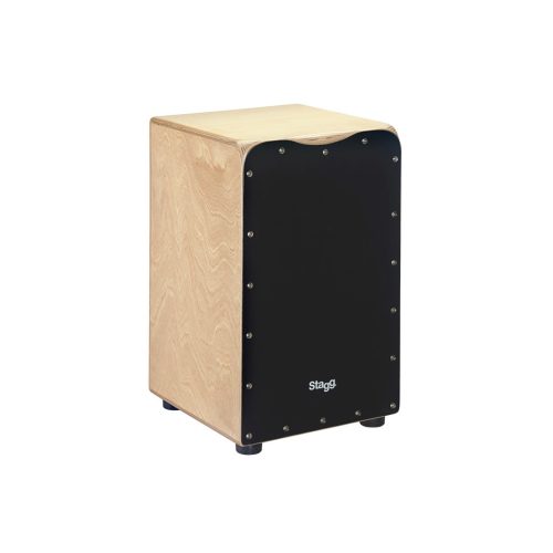 Cajon betulla frontale nero