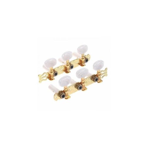 Meccaniche chitarra classica ALICE AOD019CP - dorate - con lira - paletta ovale