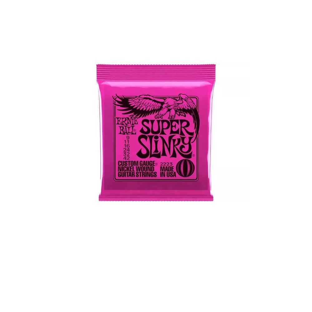 CORDE ERNIE BALL 2223 SUPER SLINKY CHITARR ELETTRICA