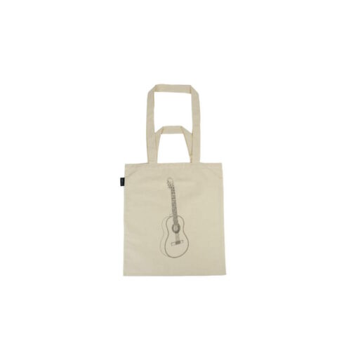 BORSA COLOR CREMA CON CHITARRA CON DOPPI MANICI