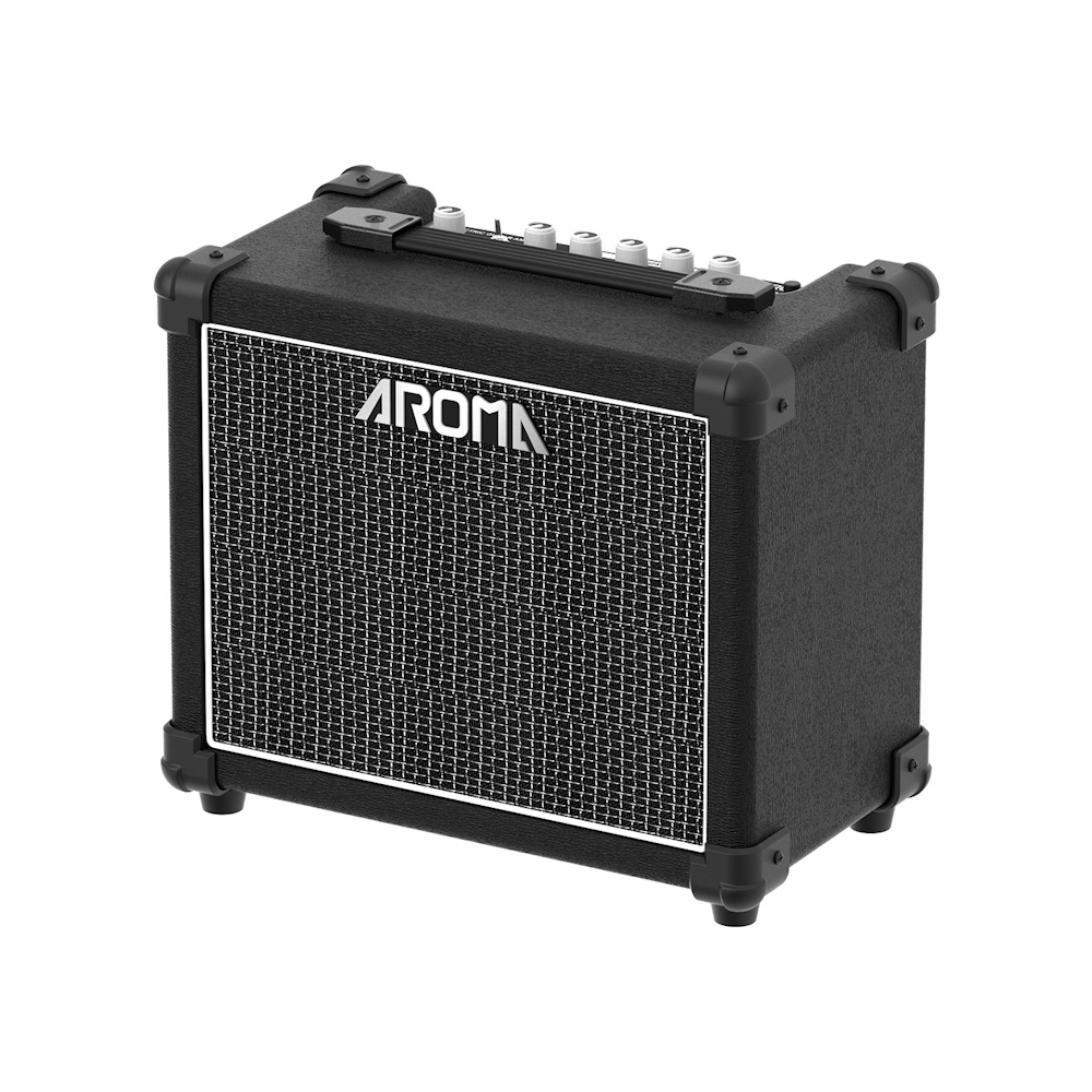 AROMA AG20 AMPLIFICATORE CHITARRA ELETTRICA 20 WATT CON EFFETTI E BLUETOOTH
